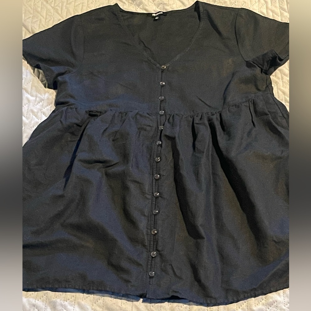 Madewell dress women’s‎ size PL/G black NWOT